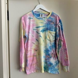 St. Simons Island Tie Dye Long Sleeve T-Shirt